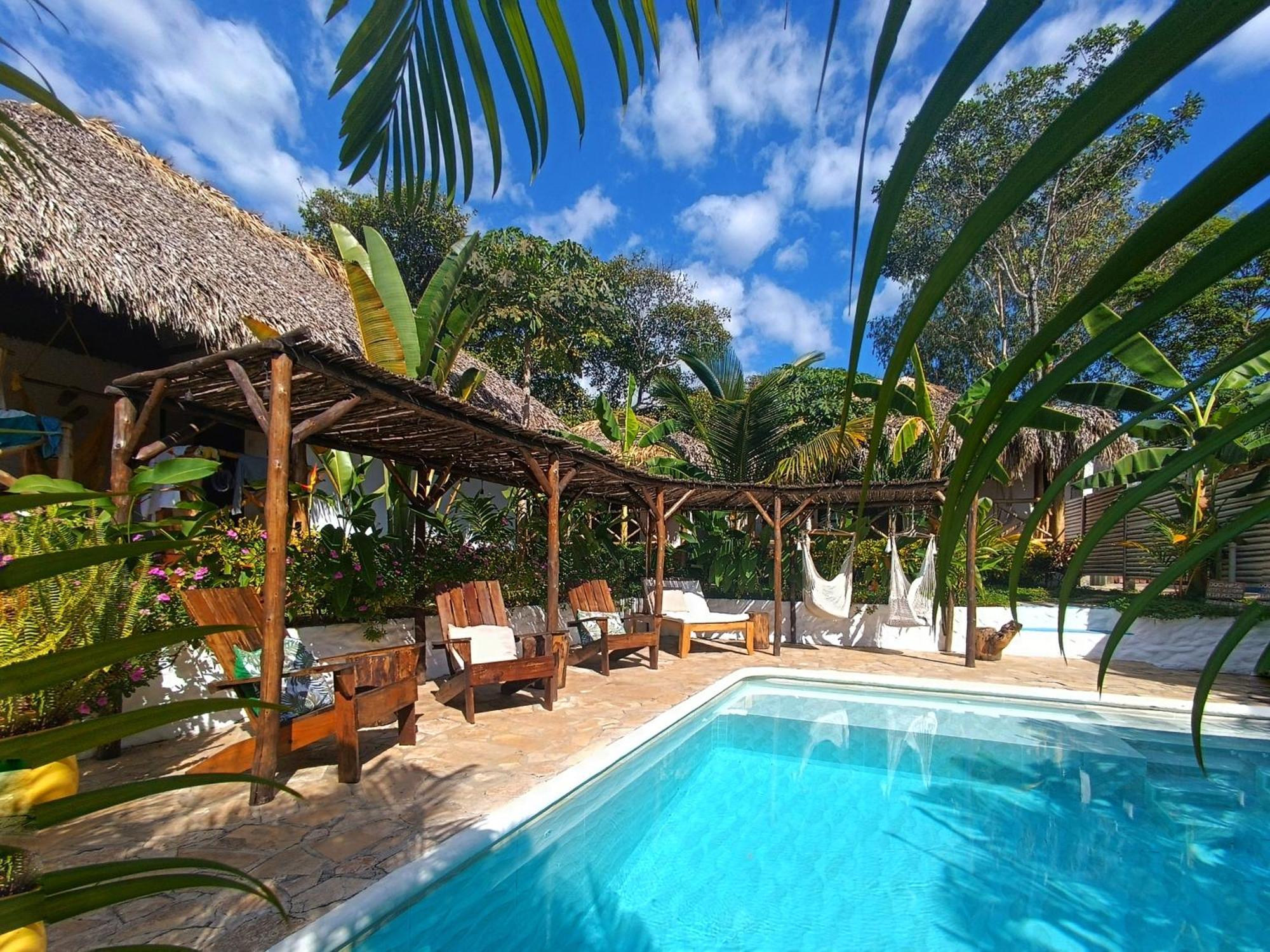Cabanas Puesta Del Sol Las Penitas Bagian luar foto